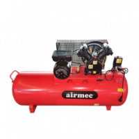 Compresor por Correa 200 Litros 3HP Dos Cabezales AIRMEC