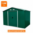 Caseta de Metal con Puertas Correderas 301X238X214 Cm (7M2) AIRMEC