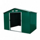 Caseta de Metal con Puertas Correderas 301X238X214 Cm (7M2) AIRMEC