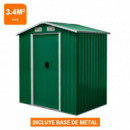 Caseta de Metal con Puertas Correderas 174X194X200CM (3.4M2) AIRMEC