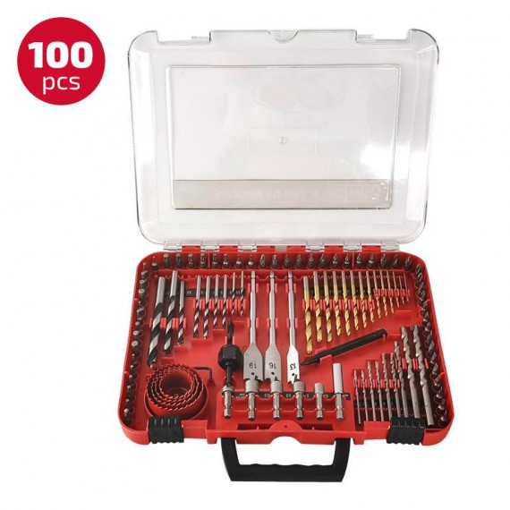 Juego de Brocas y Puntas Destornillador 100 Pcs PAMACON