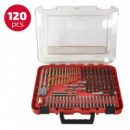 Juego de Brocas y Puntas Destornillador 120 Pcs PAMACON