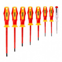 Juego 8 Pcs Destornilladores Aislados PAMACON