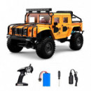 Todoterreno H1 a Control Remoto 1/12 Amarillo
