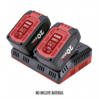 Cargador Doble 20V Only One AICER