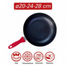 Juego de Sartenes 20-24-28 Cm Teflón LARRYHOUSE