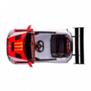 Coche Bateria Rally Wrc Rojo y Blanco