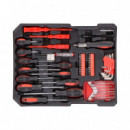 Maleta de Herramientas 186 Pcs + Llaves Chicharra PAMACON