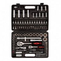 Maletín Herramientas C.v 94 Piezas 1/4"-1/2" PAMACON