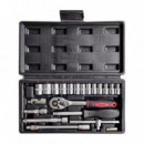 Maletín Herramientas C.v 25 Piezas 1/4" PAMACON