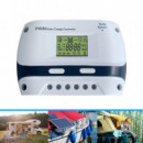 Controlador de Carga Solar Pwm 12V/24V 10A VOLTEN