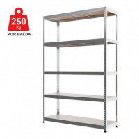 Estanteria Galvanizada 180X200X60CM 250 Kgs AIRMEC