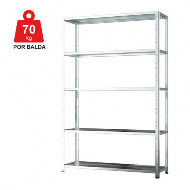 Estanteria Galvanizada 185X100X40CM 70 Kgs AIRMEC