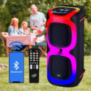 Altavoz Serie Single 2X8" Bateria 400W con Mando LARRYHOUSE