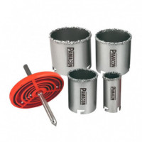 Juego Brocas de Corona Diamante 7 Pcs PAMACON