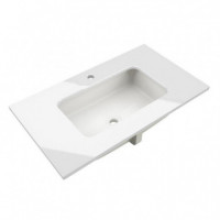 Lavabo Ceramica Serie Inspira 80X46X17CM BENOTTI
