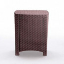 Set de Jardin 2 Sillones + Mesa Serie Lido Brown BICA