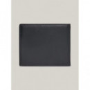 Cartera de Piel para Monedas y Tarjetas de TOMMY HILFIGER