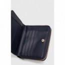 Cartera Iconic Mediana con Monogramas Th de TOMMY HILFIGER