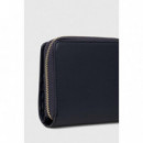 Cartera Iconic Mediana con Monogramas Th de TOMMY HILFIGER