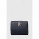 Cartera Iconic Mediana con Monogramas Th de TOMMY HILFIGER