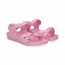 Sandalia 2 Hebillas Goma Rosa  BIRKENSTOCK