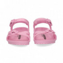 Sandalia 2 Hebillas Goma Rosa  BIRKENSTOCK