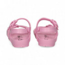 Sandalia 2 Hebillas Goma Rosa  BIRKENSTOCK