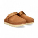 Zueco Velcro Talon ante Beige  UGG