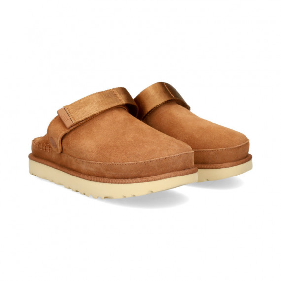 Zueco Velcro Talon ante Beige  UGG