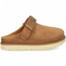 Zueco Velcro Talon ante Beige  UGG
