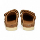 Zueco Velcro Talon ante Beige  UGG
