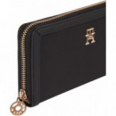 Cartera Essential Grande con Cremallera de TOMMY HILFIGER