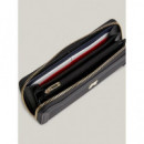 Cartera Essential Grande con Cremallera de TOMMY HILFIGER