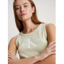Archival Monologo Rib Tank Green Haze  CALVIN KLEIN