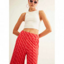 Pantalones Pantalón XANTIK Falda Ruby Bouquet