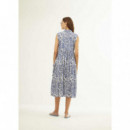 Vestidos Vestido XANTIK Camisero Largo con Botones Dancing Waves