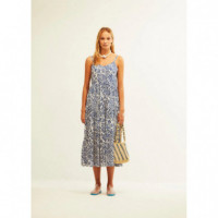 Vestidos Vestido XANTIK Tirantes Largo Dancing Waves