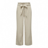 JACQUELINE DE YONG Pantalones Pantalón Jdy Say Oatmeal
