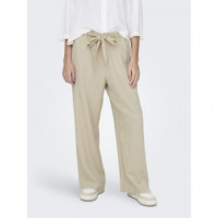 JACQUELINE DE YONG Pantalones Pantalón Jdy Say Oatmeal