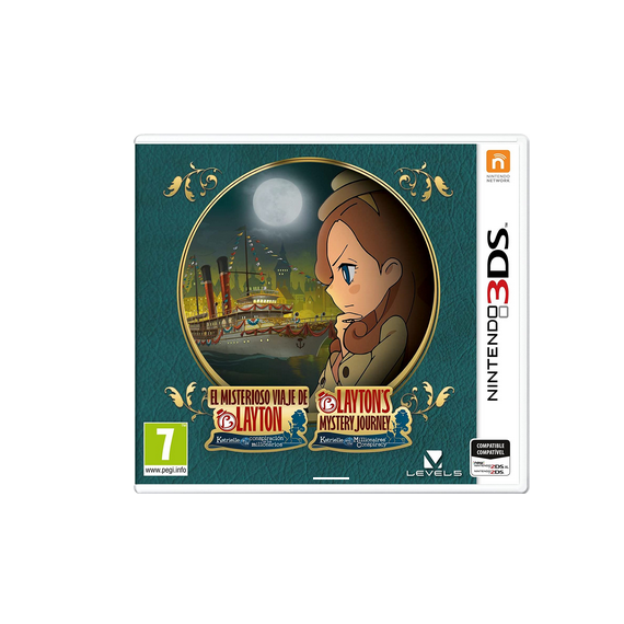 3DS el Misterioso Viaje de Layton : Katrielle y la Conspiracion de los Millionarios  NINTENDO