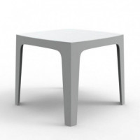 Mesa de Jardín Apilable Solid 86X86 Cm. Color Blanco Vondom®  VONDOM