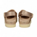 Zueco Velcro Talon ante Beige  UGG