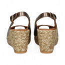 ABIERTO P Y T METALIZADO BRONCE