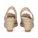 ABIERTO P Y T MONA BEIGE+VINILO