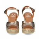 SANDALIA METALIZADA BRONCE