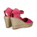 ABIERTA LADOS LENTEJUELAS FUXIA