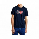 Camiseta PEPE JEANS Dulwich Azul Marina