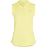 1985 Slim Sleeveless Polo Yellow Tulip  TOMMY HILFIGER