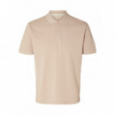 Polos Polo SELECTED Manga Corta Dante Cameo Rose